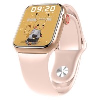 Смарт-часы WearFit MI6 Mini 38мм золотые