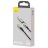 Кабель-переходник Baseus One-for-two Type-C на Type-C/DC 100W 2м (CA1T2-B0G) серый