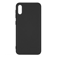 Чехол-накладка для Samsung Galaxy M10 силикон матовый чёрный