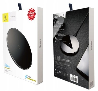 Беспроводное зарядное устройство Baseus Simple Wireless Charger (CCALL-JK01) черное Беспроводное зарядное устройство Baseus Simple Wireless Charger (CCALL-JK01) черное