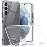 Чехол-накладка силикон 2.0мм Samsung Galaxy S22 Plus прозрачный