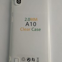 Чехол-накладка силикон 2.0мм Samsung Galaxy A10 прозрачный