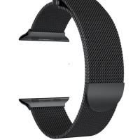 Сменный браслет для Apple Watch 38-40mm Milano №02 чёрный