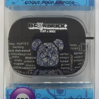 Силиконовый светящийся в темноте чехол для AirPods Pro Luxo Kaws рисунок №50