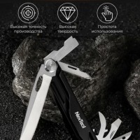 Мультитул Xiaomi NexTool Knight EDC Multifunctional Knife 12в1 черный