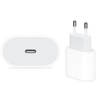 Сетевое зар. устр. для i-Phone Type-C 3A 20W в коробке под оригинал белое