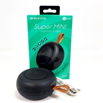 Bluetooth колонка Borofone BR10 BT5.0/500mAh/5ч/5Вт/MicroSD/TF черная Bluetooth колонка Borofone BR10 BT5.0/500mAh/5ч/5Вт/MicroSD/TF черная