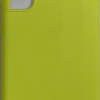 Накладка для Samsung Galaxy S21/S30 Silicone cover желтая
