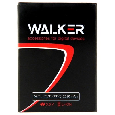 Аккумуляторная батарея Walker для Samsung J120 2050mAh Аккумуляторная батарея Walker для Samsung J120 2050mAh