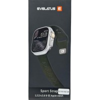 Сменный браслет Evelatus для Apple Watch 42-44-45-49mm тёмно-зелёный