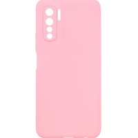 Накладка для Huawei Honor 30S Silicone cover розовая