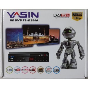 ТВ-приставка для приема цифрового телевидения Yasin D7000 ТВ-приставка для приема цифрового телевидения Yasin D7000