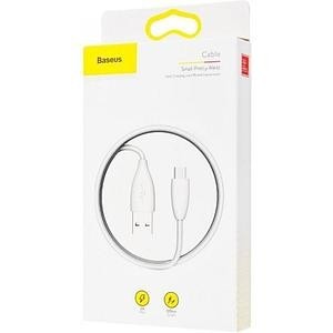Usb Кабель-зарядка Micro Baseus Small Pretty Waist 1м (CAMMY-02) белый Usb Кабель-зарядка Micro Baseus Small Pretty Waist 1м (CAMMY-02) белый