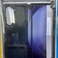 Чехол-накладка для Samsung Galaxy Z Fold 5 Puloka Classic кожа черная