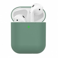 Силиконовый чехол для AirPods зеленый