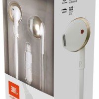 Наушники с микрофоном JBL T205 1.2м розовое золото