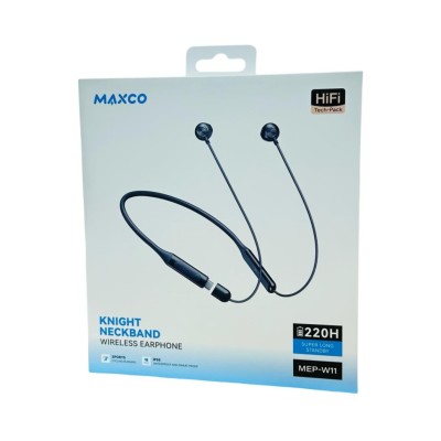 Беспроводные наушники для спорта Maxco MEP-W11 черные Беспроводные наушники для спорта Maxco MEP-W11 - внутриканальные наушники для тренировок, фитнеса, прогулок по городу и путешествий. Эта спортивная модель с шейным ободом, проигрывает музыку с устройств, подключенных по Bluetooth.  
Беспроводная версия: 5.2
Расстояние соединения: 10 метров
Емкость батареи: 250 мАч
Интерфейс зарядки: Туре-С
Стандарт зарядки: DC 5V/200мА
Диапазон частотной характеристики: 20Гц-20кГц
Чувствительность микрофона: -42дБ+2д5(1 мимик)
Время ожидания: около 220 часов
Материал: АБС+Силиконовый.