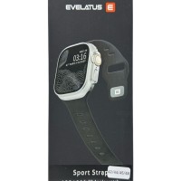Сменный браслет Evelatus для Apple Watch 42-44-45-49mm чёрный