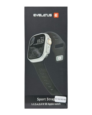 Сменный браслет Evelatus для Apple Watch 42-44-45-49mm чёрный Сменный браслет Evelatus для Apple Watch 42-44-45-49mm - популярный вариант среди пользователей Apple Watch. Ремешок Evelatus совместим с моделями Apple Watch диаметром 42-44-45-49mm. Материал: ремешок изготовлен из высококачественного силикона, мягкого, гибкого и удобного в ношении. Дизайн: Ремешок имеет элегантный минималистичный дизайн и гладкую матовую поверхность. Быстросъемный механизм позволяет легко переключаться между ремнями.
Противоаллергенный и гипоаллергенный материал.
Дышащая конструкция помогает сохранять запястье прохладным и сухим. Легко чистить и обслуживать. Он идеально подходит для повседневного ношения и его можно легко заменить на другие ремешки, соответствующие вашему настроению или наряду.
