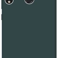 Накладка для Huawei Honor 9C Silicone cover болотная