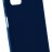 Накладка для Huawei Honor 30S Silicone cover синяя