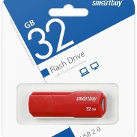 USB флеш накопитель Smartbuy 32GB Clue Red (SB32GBCLU-R)