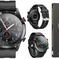 Смарт-часы Hoco Y2 Smart Watch 1.3"/240х240/290mAh/72ч/BT4.0 черные