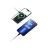 Powerbank с беспроводной зарядкой Baseus Magnetic Bracket Wireless 10000mAh 20W (PPCX000203) синий