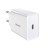 Сетевое зарядное устройство с Type C, скоростная зарядка Baseus Speed Mini 1C 3A/20W, белое