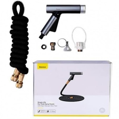 Автомойка Baseus Simple Life Car Wash Spray Nozzle (CRXC01-A01) черный Автомойка Baseus Simple Life Car Wash Spray Nozzle (CRXC01-A01) черный