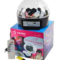 Диско-лампа Космос 5W подставка c Bluetooth колонкой ассорти KOCNL-EL145