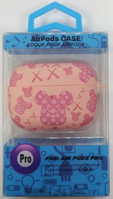 Силиконовый светящийся в темноте чехол для AirPods Pro Luxo Kaws рисунок №52 Силиконовый светящийся в темноте чехол для AirPods Pro Luxo Kaws рисунок №52