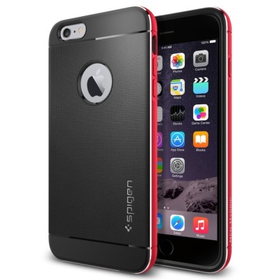 Чехол Spigen для i-Phone 6 Plus &quot; Neo Hybrid Metal SGP11073 красный Чехол Spigen для i-Phone 6 Plus " Neo Hybrid Metal SGP11073 красный