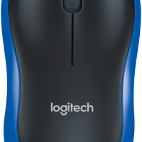 Мышь беспроводная Logitech M185 оптическая 1000DPI синяя