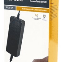 Импульсный блок питания GoPower PowerTech 5000 12V/5000 mA (7 переходников)