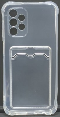 Чехол-накладка силикон с карманом под карту Samsung Galaxy A13 4G прозрачная Чехол-накладка силикон с карманом под карту Samsung Galaxy A13 4G прозрачная