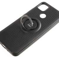 Чехол-накладка для Xiaomi Redmi 9C силикон iface с держателем черный