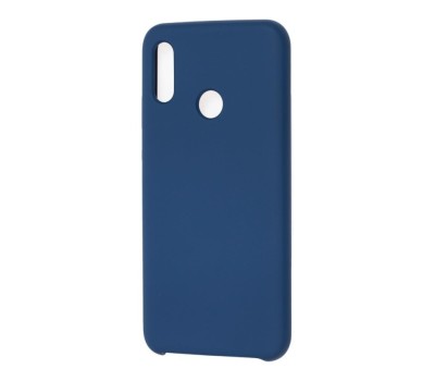 Накладка для Huawei P Smart (2019)/Honor 10 Lite Silicone cover темно-синяя Накладка для Huawei P Smart (2019)/Honor 10 Lite Silicone cover темно-синяя