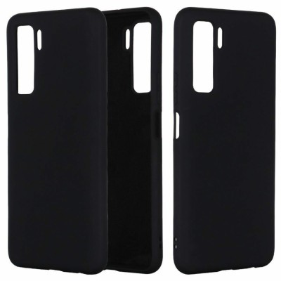 Накладка для Huawei Honor 30S Silicone cover черная Накладка для Huawei Honor 30S Silicone cover черная