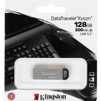 3.0/3.2 USB флеш накопитель Kingston DataTraveler Kyson 128GB (DTKN/128GB) металлическии