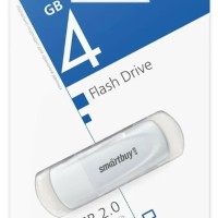 USB флеш накопитель Smartbuy 4GB Scout (SB004GB2SCW) белый