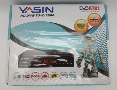 ТВ-приставка для приема цифрового телевидения Yasin D9000 ТВ-приставка для приема цифрового телевидения Yasin D9000