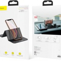 Коврик противоскользящий на торпеду Baseus Folding Bracket Antiskid Pad SUWNT-01 черный