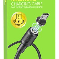 Usb Кабель-зарядка Micro Магнитный Hoco X52 1м черный