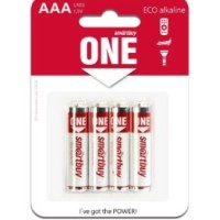 Батарейка алкалиновая Smartbuy ONE LR03/4B (48/480)  SOBA-3A04B-Eco
