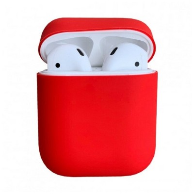 Силиконовый чехол для AirPods красный Силиконовый чехол для AirPods красный