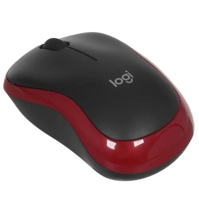 Мышь беспроводная Logitech M185 оптическая 1000DPI красная Мышь беспроводная Logitech M185 оптическая 1000DPI красная