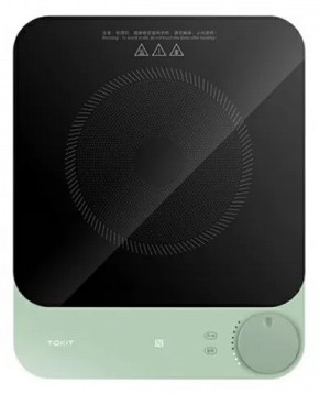 Индукционная плита Xiaomi Tokit  TCL04M (350×280×23mm) зеленая Индукционная плита Xiaomi Tokit  TCL04M (350×280×23mm) зеленая