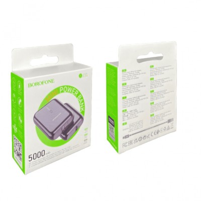 Powerbank Borofone BJ31 5000mAh 1USB/Type-C 2A черный Powerbank Borofone BJ31 5000mAh 1USB/Type-C 2A черный