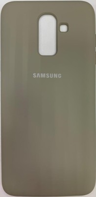 Накладка для Samsung Galaxy J8 (2018) Silicone cover серая Накладка для Samsung Galaxy J8 (2018) Silicone cover серая